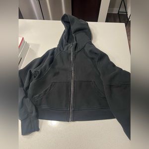 Lululemon Full Zip Cropped Scuba